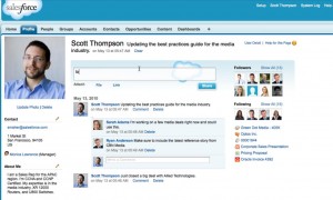 Salesforce's Chatter for the enterprise